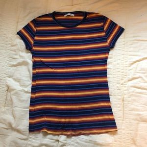 BARELY WORN ZARA STRIPPED T SHIRT ✨